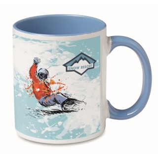 Taza de cerámica publicitaria para sublimación